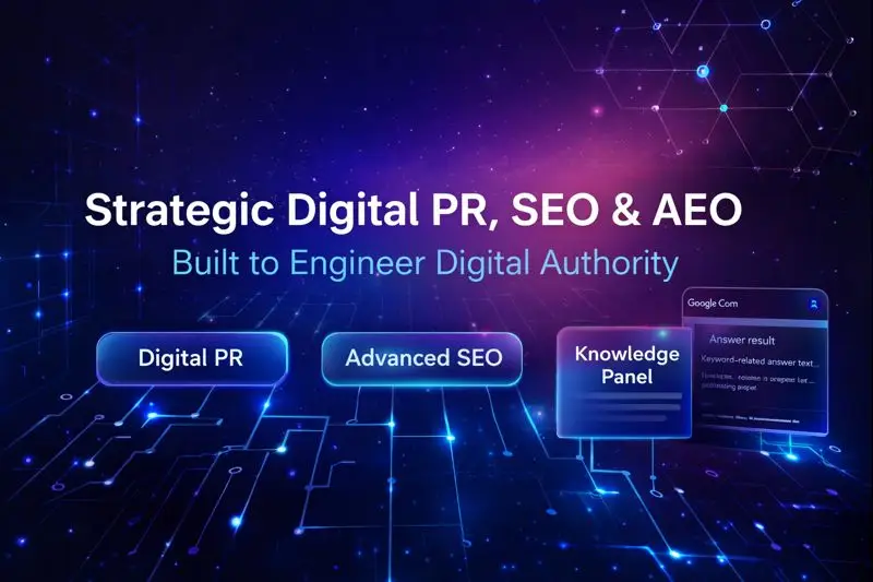 Build real online authority with Optiseo. Strategic digital PR, advanced SEO, and AEO to increase visibility, trust, rankings, and leads.